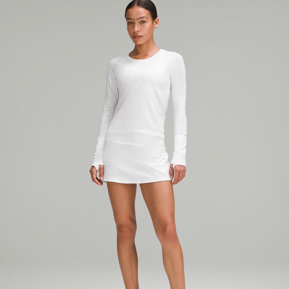 Lululemon Run Pace Rival Mid Rise Skirt Size 4